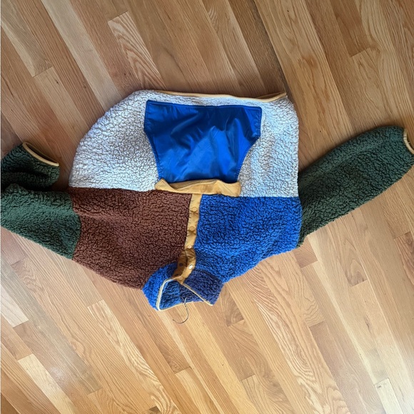 Eddie Bauer x The Great Colorblock Fleece Half Zip - Picture 4 of 4